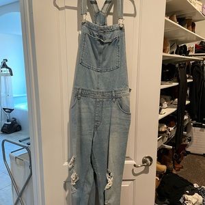 H&M Denim Overalls size 16.